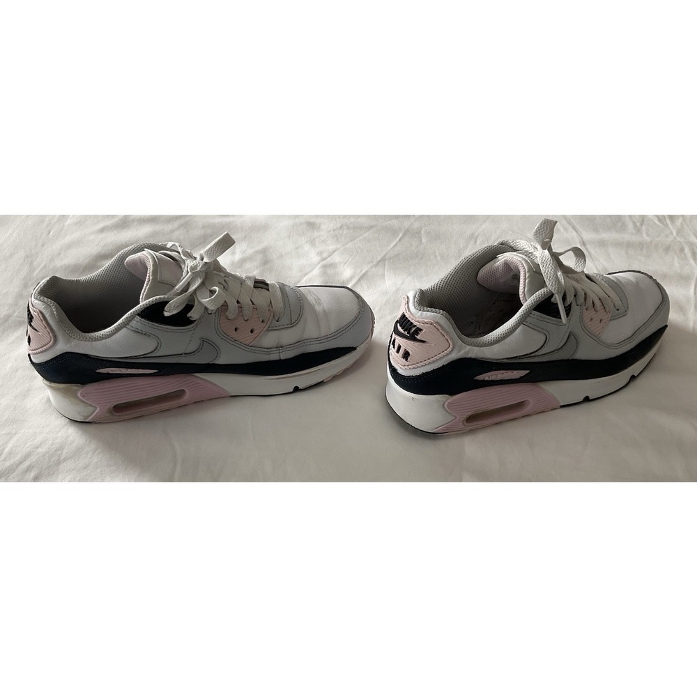 Nike Air Max 90 Shoes Youth Size 3.5Y HF6358-104 Leather Running Pink - Picture 5 of 15